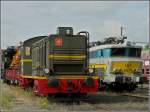 PFT-TSP The german V 36 (WR 360C14K) photographed together with 1805 at Saint Ghislain on September 12th, 2009.