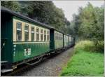Rasender Roland A R�BB train is leaving the station of Binz (LB) on September 22nd, 2011.