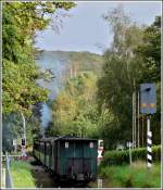 Rasender Roland The 'Rasender Roland' photographed on its way from Binz to G�hren on September 22nd, 2011.