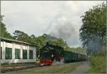 Rasender Roland The P 106 to Putbus is leaving in G�hren. 
16.09.2010