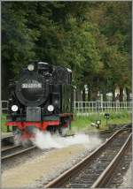 Rasender Roland The R�BB 99 4011-5 in Binz.
16.09.2010