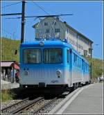 rb-rigi-bahnen RB unit 14 pictured at Rigi Kulm on August 4th, 2007.