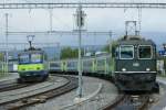 re-420-re-4-4-ii BLS Re 4/4 II with RE Bern - Neuch�tel and Neuch�tel - Bern in Kerzers.
02.10.2008
