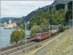 re-420-re-4-4-ii Two Re 4/4 II by the Castle of Chillon. 
04.10.2010