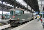 re-420-re-4-4-ii SBB Re 4/4 11161 in Basel SBB. 
22.06.2007