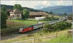 Re 460 Re 460 with IC in Oron.
06.08.2010