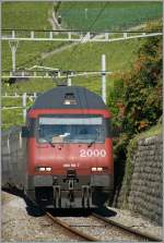 Re 460 The SBB Re 460 116-7 by Grandvaux. 
03.10.2010