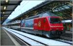 Re 460 Re 460 036-7 in Lausanne. 
18.12.2010