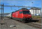 Re 460 Re 460 089-6 with an IC to St. Gallen in Renens VD.
27.10.2010