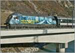Re 460 SBB Re 450 080-5 on the Rohne Bridge in Leuk. 
21.01.2011 