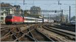 Re 460 The SBB/Bombardier 'WAKO' Test-train in Lausanne. 
11.03.2011