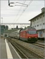 SBB Re 460 017-7 with an IC to St.Gallen in ...
