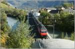 Re 460 A Re 460 on the Rhone-Bridged by Leuk 
12.10.2010