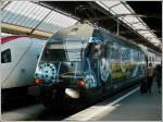 Re 460 Re 460 080-5 photographed in the main station of Z�rich on December 27th, 2009.