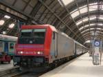 Re 484 SBB Re 484 018 in Milano Centrale. 
30.08.2006