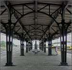 The beautiful old station ...  De Rond Hans und Jeanny 14.02.2010