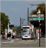 Tram N� 662 pictured ...  De Rond Hans und Jeanny 08.10.2011