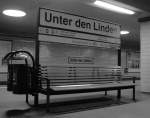 S-Bahn Berlin A bank on the old and famous Berin S-Bahn Station 'Unter den Linden'
(This Station is called now 'Brandenburger Tor' 
25.11.2008