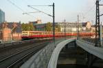 DB 485 038-4 with S9 toward Spandau on 28.09.2008 at ...