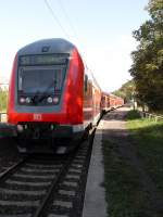 S-Bahn Dresden S1 to Sch�na in Meissen Triebischtal