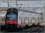 S-Bahn Zurich 514 031-4 is leaving the main station of Z�rich on December 27th, 2009.
