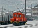 The little RhB shunter ...  De Rond Hans und Jeanny 24.12.2011