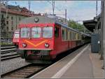 sob-sudost-bahn SOB control car pictured at St. Gallen on August 21st, 2006. 