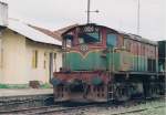 Class M7 -809 Brush locomotive seen at Mahawa in bad condition in Aug 2007.