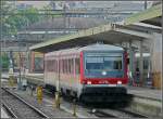 serie--628-928 628 506-8 is waiting for passengers at the station of Luxembourg City on June 22nd, 2008.
