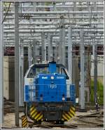 The CFL Cargo shunter ...  De Rond Hans und Jeanny 01.05.2012