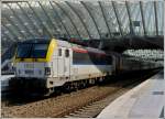 HLE 1833 is leaving ...  De Rond Hans und Jeanny 14.04.2012