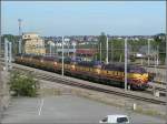 Serie 1800 Seven engines of the S�rie 1800 enjoy their Sunday rest at Bettembourg on October 10th, 2006.
