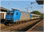 185 524-6 with Wegmann ...  De Rond Hans und Jeanny 04.05.2011