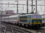 Serie 20 2006 is entering into the station of Luxembourg City on February 24th, 2009.