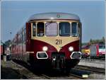 The heritage 201/211 pictured in Mariembourg on September 27th, 2009. ...