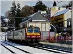 Serie 2000 Z 2007 is waiting for passengers in Wiltz on March 5th, 2008.