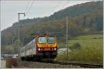 Serie 2000 Z 2022 is running between Mersch and Lintgen on October 24th, 2011.