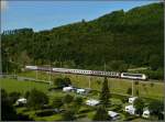 Serie 3000 3007 is hauling the IR 110 Luxembourg City - Liers through Clervaux on June 23rd, 2009.