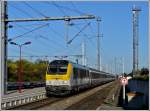 Serie 3000 The CFL 3016 is hauling the diverted IC 90 'Vauban' through the station of Rodange on October 1st, 2011. 