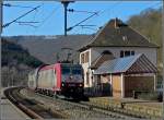 Serie 4000 4008 is heading the IR Troisvierges-Luxembourg City at Goebelsm�hle on March 7th, 2010.