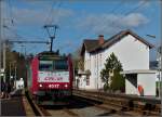 Serie 4000 4017 is heading the IR 3737 Troisvierges - Luxembourg City in Wilwerwiltz on February 8th, 2011. 