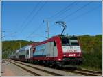 Serie 4000 4007 is hauling the RB 3240 Wiltz - Luxembourg City through Erpeldange/Ettelbr�ck on October 15th, 2011.