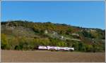 Serie 4000 A CFL push-pull train pictured near Igel on October 16th, 2011.