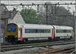 Serie 41 4148 is arriving at Gent Sint Pieters on April 13th, 2009.