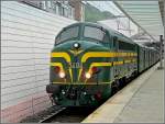 Serie 52-54 The heritage 5404 is leaving the station Li�ge Guillemins on May 18th, 2008.