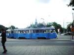 stockholm-djurgardslinjen-nr-7-museumline Tram no 331 Djurg�rdsbron 2009 - 08 - 12.