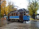 stockholm-djurgardslinjen-nr-7-museumline Tram no 76 Skansen 2009 - 10 - 25