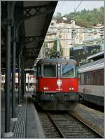 SBB Re 420 209  LION  in Locarno.
16.09.2013