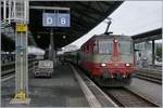 The SBB Re 4/4 II 11109 Swiss Express in Lausanne.