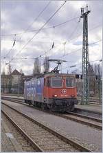 The SBB Re 421 383-1 in Lindau.